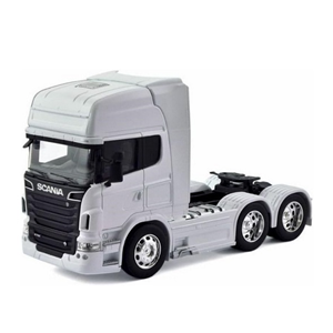 اسباب بازی ماشین فلزی اسکانیا سه محوره مقیاس 1:32 مدل WELLY Scania R730 V8_اسباب بازی
